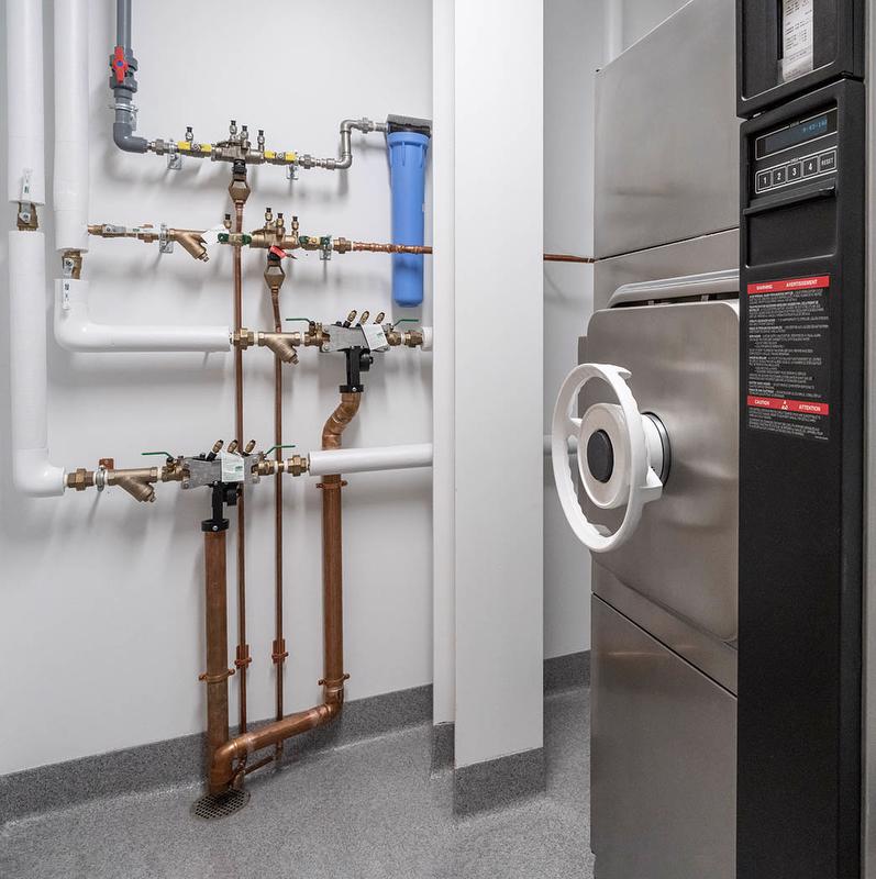 McElroy’s installed medical gas and other highly specialized plumbing systems for ViroVax, LLC’s biotechnology labs.