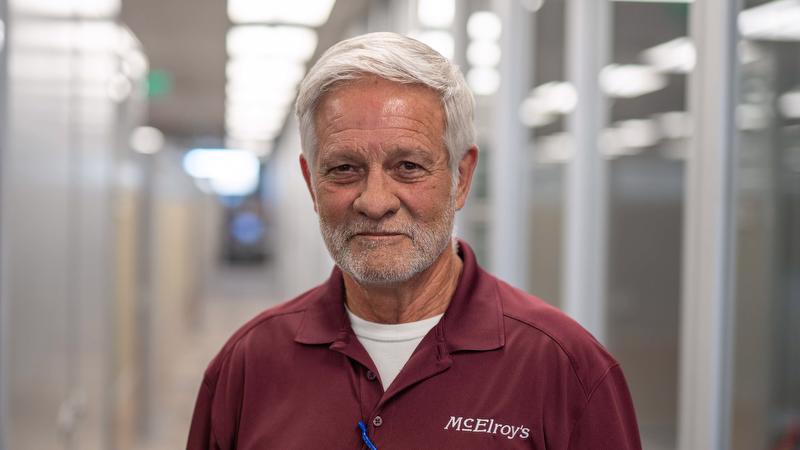 Rendy Habiger, McElroy’s plumbing service sales, will retire on Friday, October 3, 2025, after 38 years on our team.